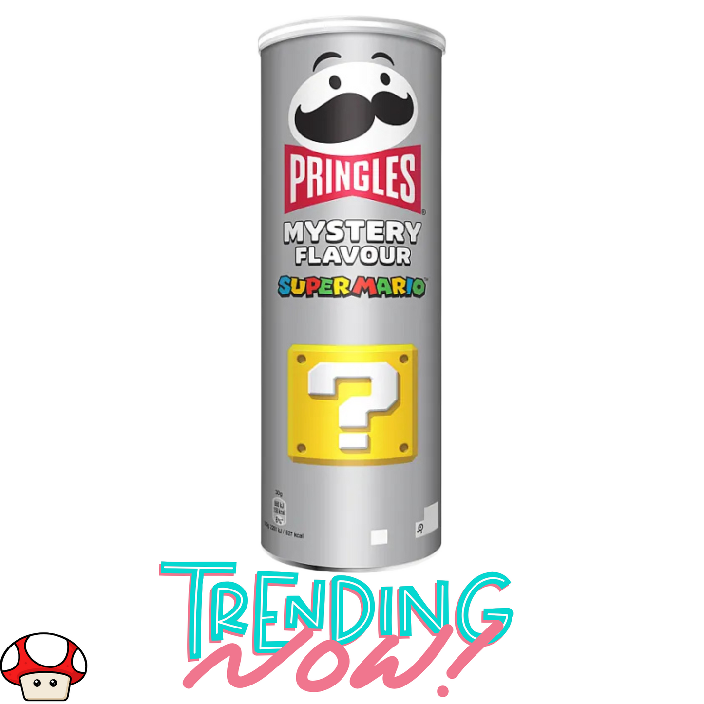 Pringles Mystery Flavour Sharing Crisps (165g) – Super Mario Limited Edition