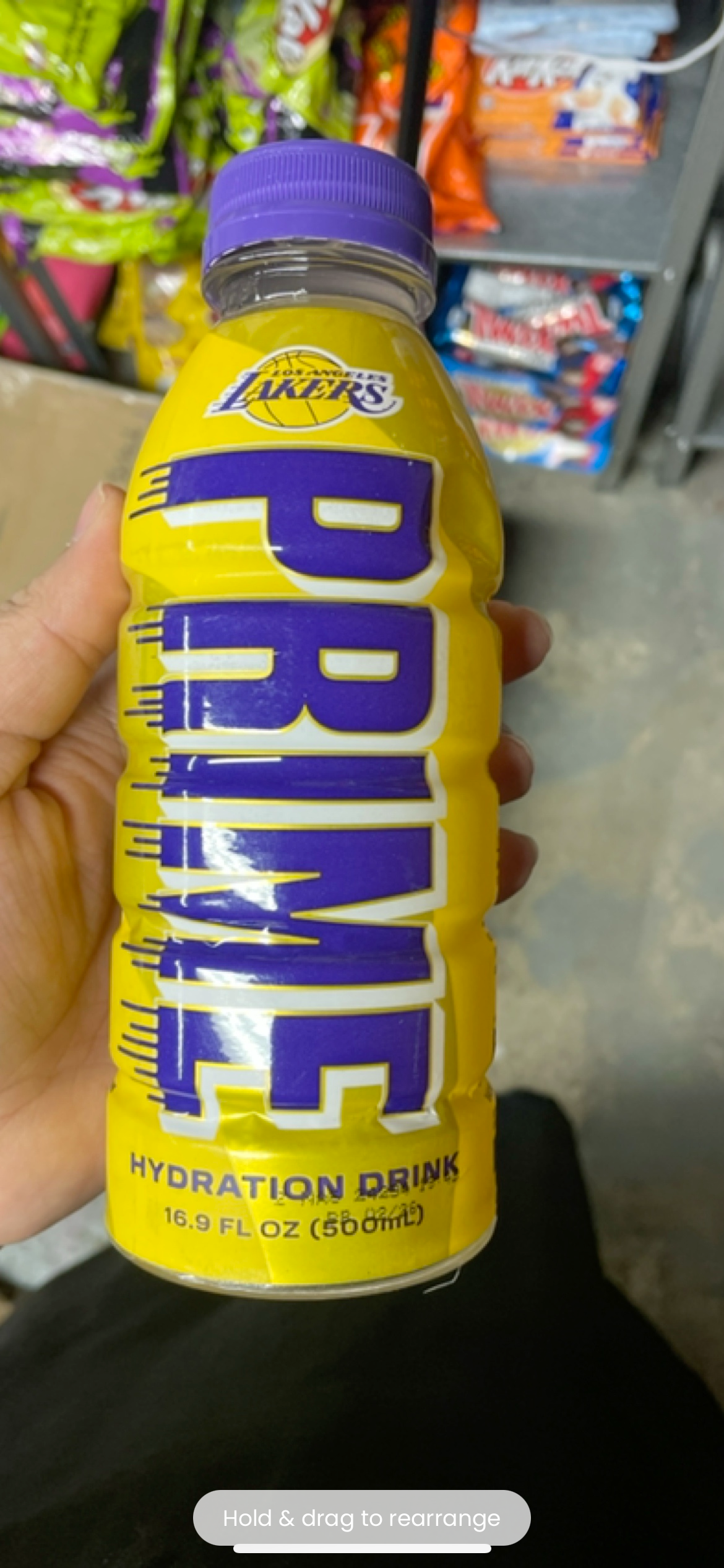 Damaged lakers prime - 500ml