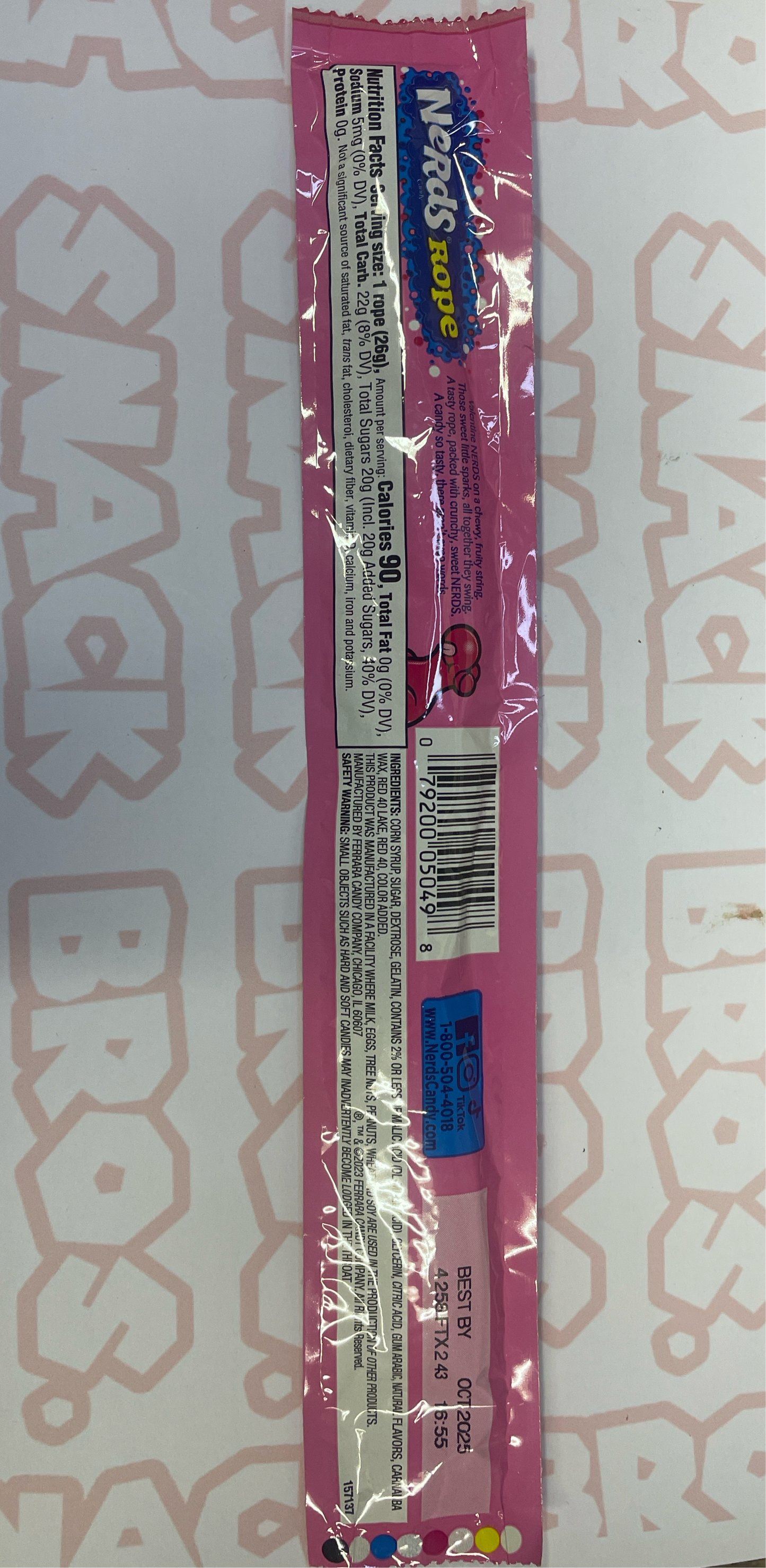 Nerds Rope Valentine Edition – Sweet & Crunchy