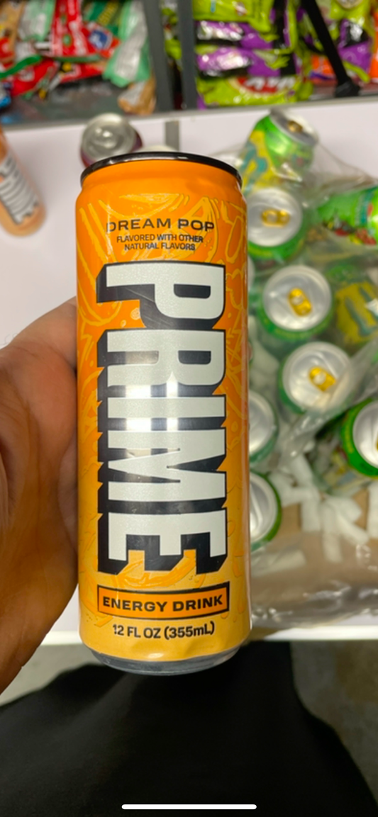 Damaged 
Prime Energy Drink By Logan Paul & KSI - Dream Pop