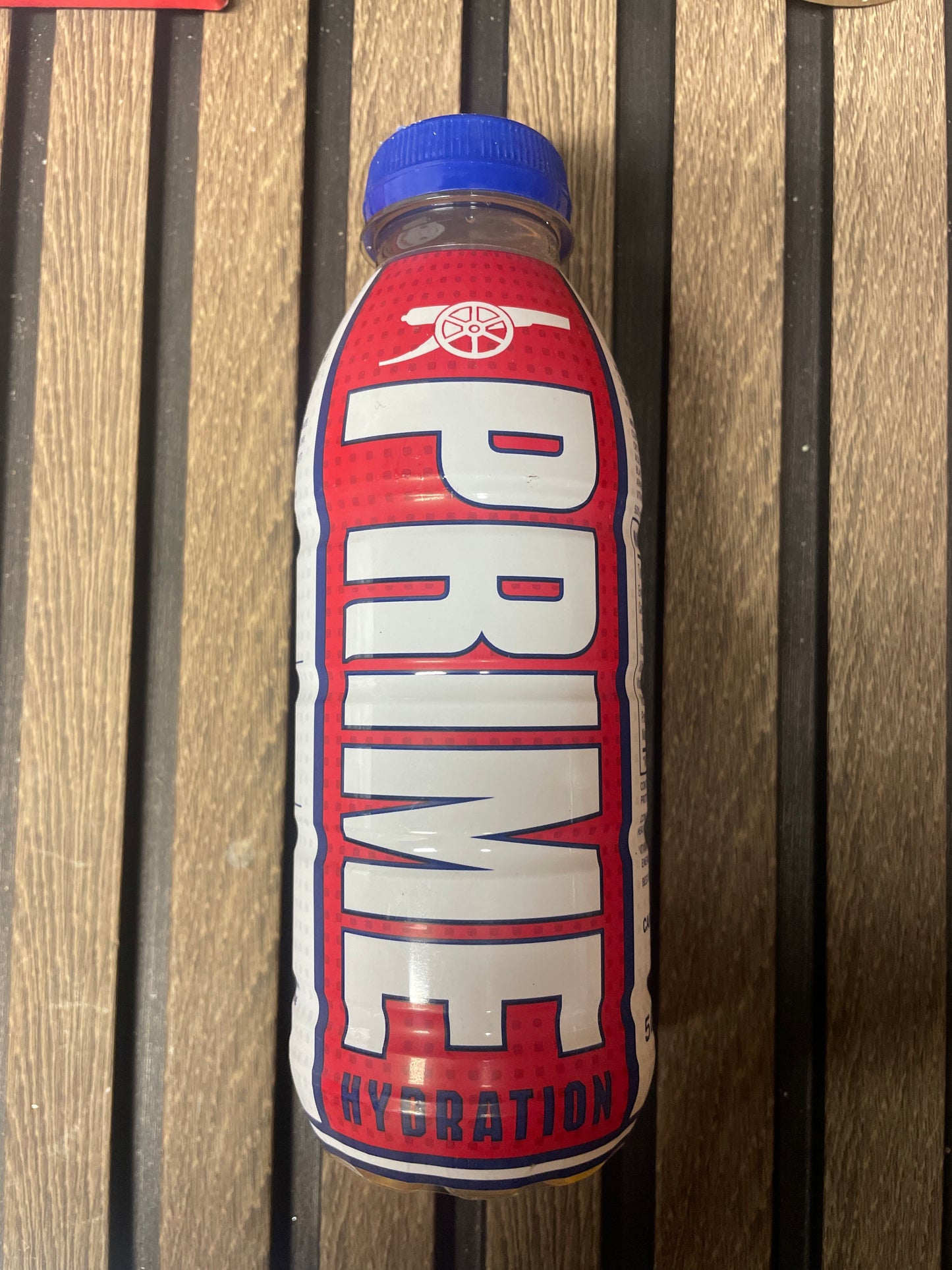 Prime Hydration ARSENAL v2 Football Club Bottle (500ml) - IN HAND