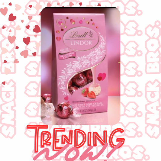 Lindt Lindor Strawberries & Cream Truffles – Limited Edition