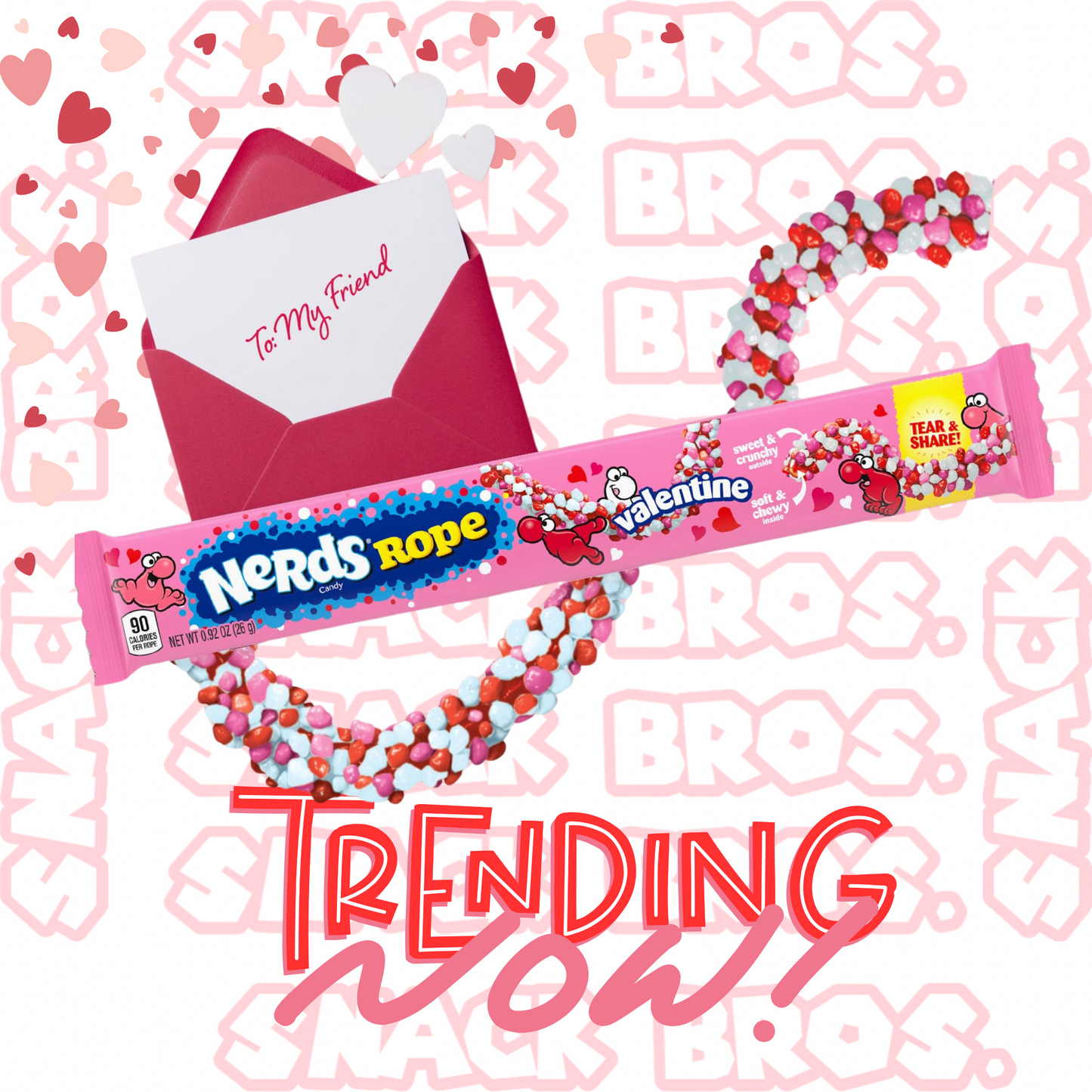 Nerds Rope Valentine Edition – Sweet & Crunchy